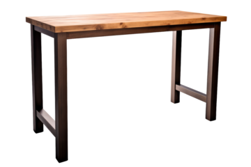 Counter Height Swivel Stool isolated on transparent background