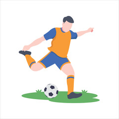 football player vector