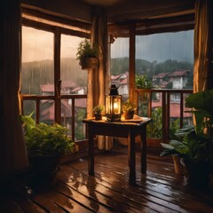 Fototapeta premium room with a view
