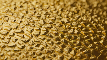 Obraz premium Realistic Of Rough Texture of Golden Plate Surface