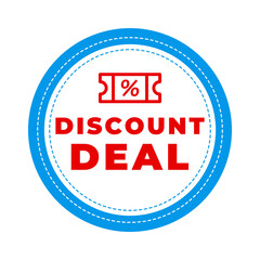 Discount Deal Banner Icon