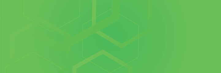 Obraz premium green hexagon background, pattern, hexagon wallpaper. Vector illustration.