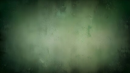 Obraz premium Green background with faint texture and distressed vintage grunge and watercolor paint stains in elegant Christmas backdrop illustration Generative AI 