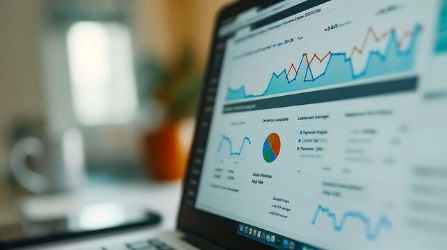 Browser window showcasing Google Search Console with detailed metrics like click through rates impressions and index coverage important for web traffic analysis
