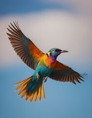 Fototapeta premium blue tailed bee eater