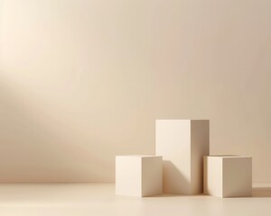 3D render of a commodity unveiling geometric form, minimalist design, sleek and modern, isometric view, soft shadows, high detail