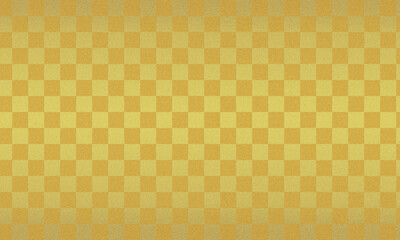 金色の市松模様の背景