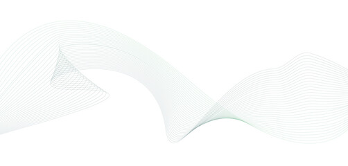 Abstract wave element for design. Wave with lines created using blend Vector illustration