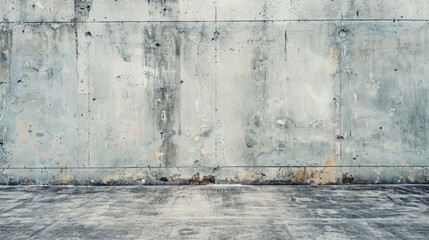 Obraz premium Retro concrete wall with copy space.