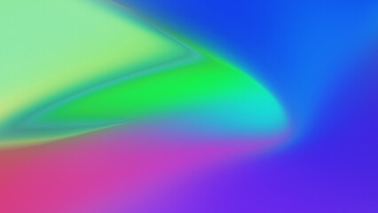 Blue, pink, green liquid vibrant glowing Abstract Gradient Background