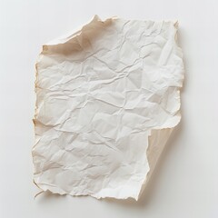 Obraz premium Torn Notebook Page: A Realistic and Detailed Photo