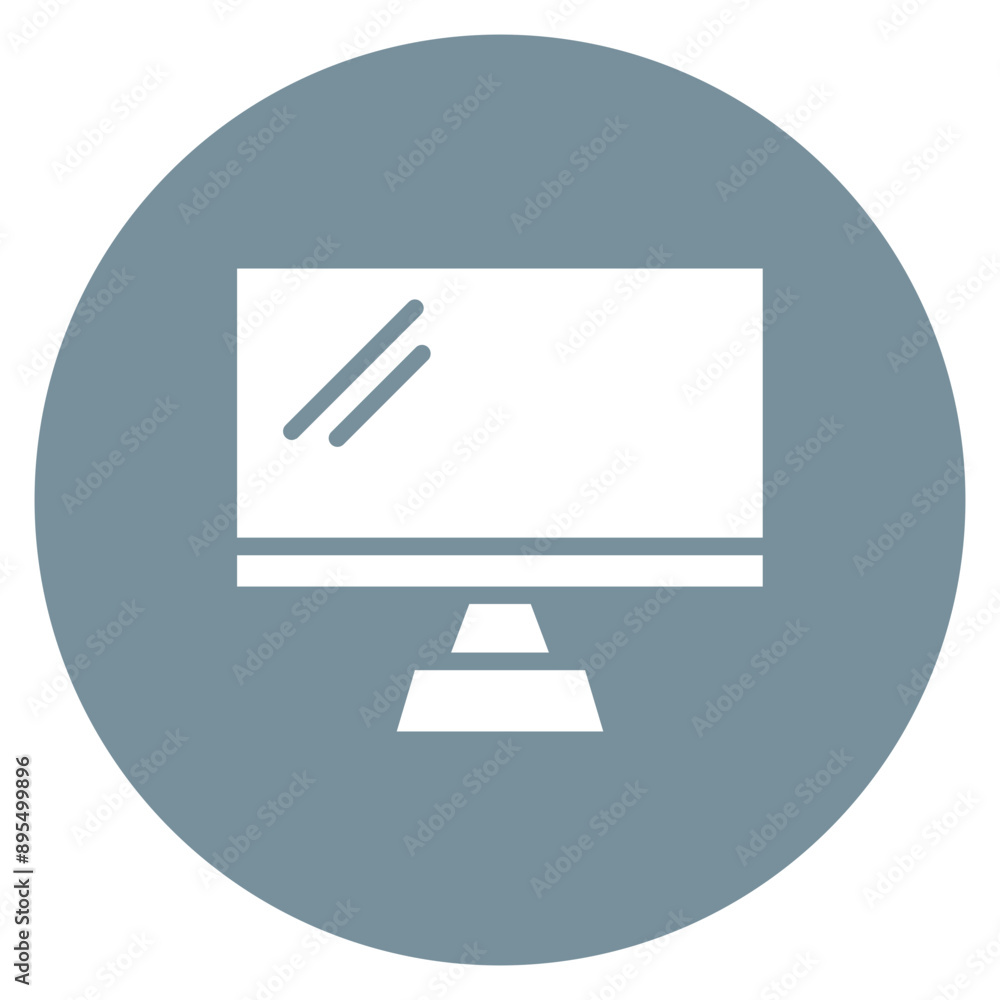 Poster screen icon vector image. can be used for augmented reality.