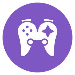 Joystick icon vector image. Can be used for Augmented Reality.