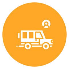 Naklejka premium Personal Transportation Legislation icon vector image. Can be used for Personal Transportation.