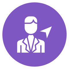 Sender icon vector image. Can be used for Postal Service.