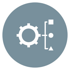 Resource Allocation icon vector image. Can be used for Operations Management.