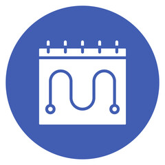 Flexible Schedule icon vector image. Can be used for Freelancer.