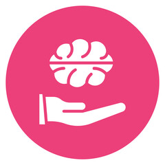 Cognitive Stimulation icon vector image. Can be used for Elderly Care.