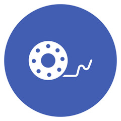 Filament Spool icon vector image. Can be used for Additive Maufacturing.