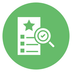 Quality Control icon vector image. Can be used for Business Risks.