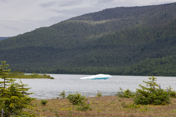 lake and mountains