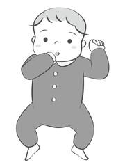 Innocent Baby (Gray) - Boy