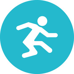 Steeplechase icon vector image. Can be used for Track and Field.