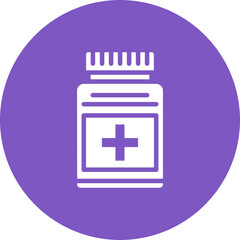 Medication icon vector image. Can be used for ADHD.