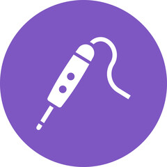 Cauterize icon vector image. Can be used for Skin Burns.