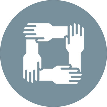 Collaborators icon vector image. Can be used for Social Relationship.