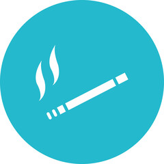 Cigarette icon vector image. Can be used for Smoking.