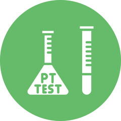 Prothrombin Time icon vector image. Can be used for Medical Tests.