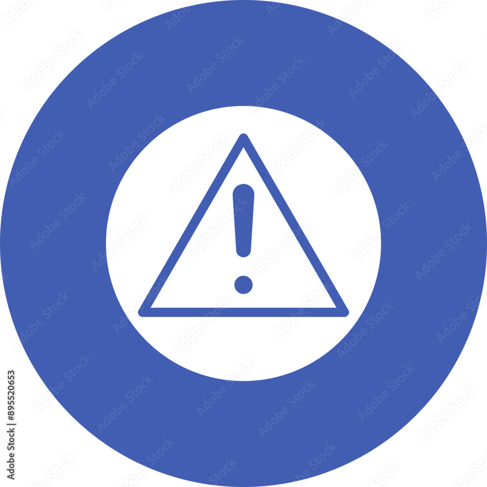 Poster error icon vector image. can be used for 3d printing.