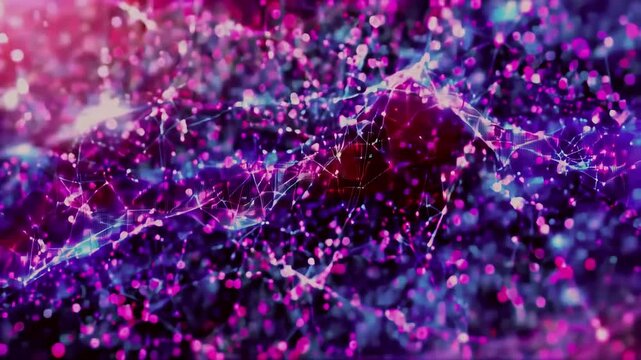 matrix dots wave background