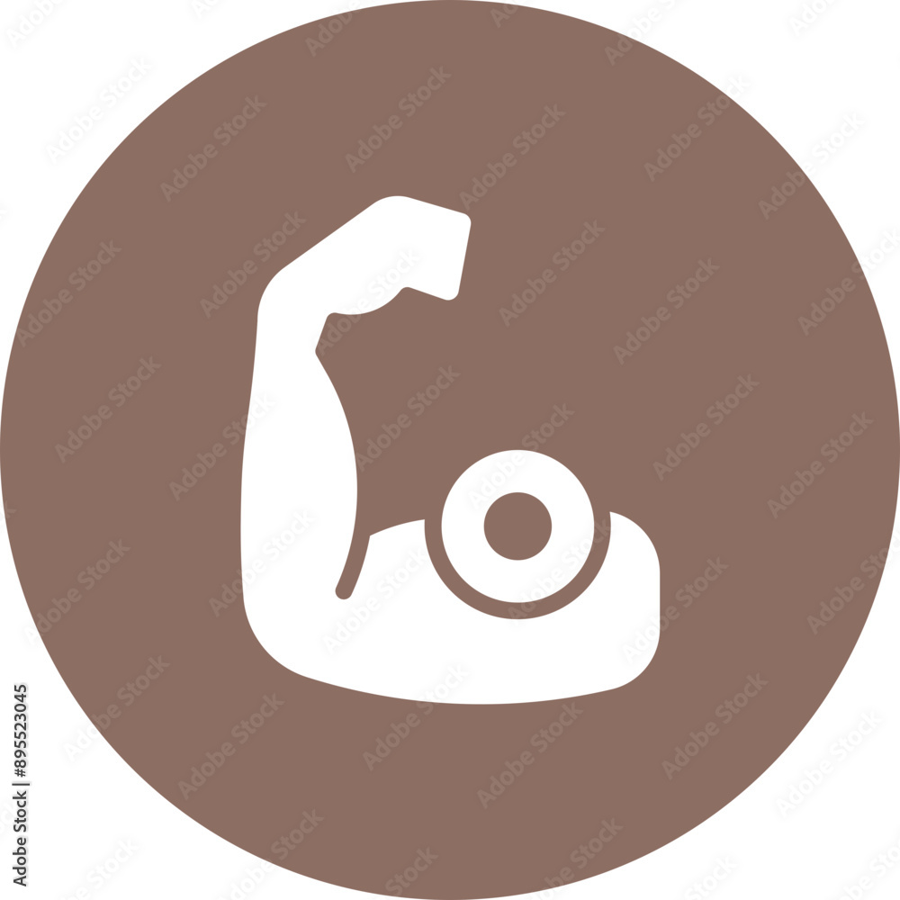 Poster Muscle Strain icon vector image. Can be used for Body Ache.