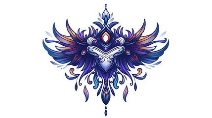 Obraz premium Ornamental Design with Wings