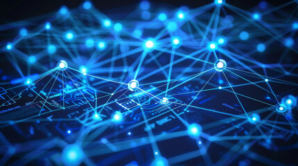Internet and IoT connect people and businesses wirelessly through various points, fostering development and interaction.