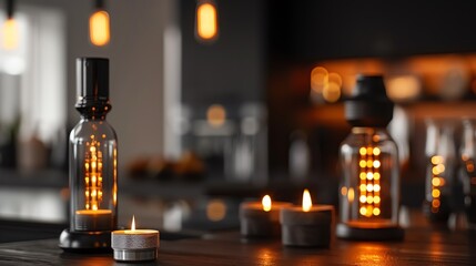 Evolution of lighting gadgets, from candles to smart bulbs, tech timeline