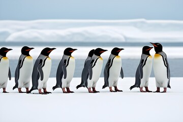 Obraz premium Birds: From Doves to Penguins, Diverse Avian Species