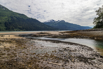 beach in the mountains