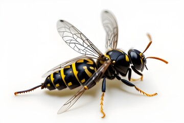 Fototapeta premium Wasp: The Agile Insect with a Potent Sting