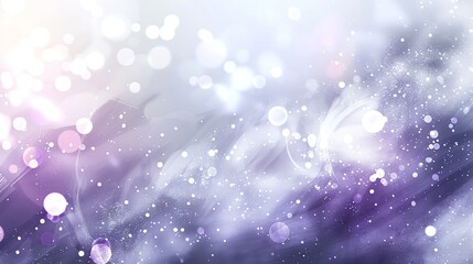 Abstract Purple Background with Glittering Lights.