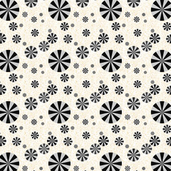 Seamless pattern abstract design in black wallpaper  tablecloth phonecase 