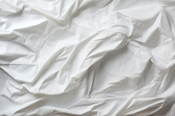 Obraz premium Processed collage of crumpled white paper sheet texture. Background for banner, backdrop or texture