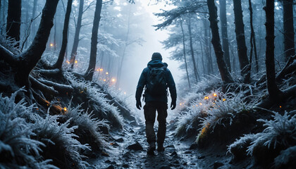 Frost Forest Forgotten in Rainy Winter: The Pathfinder's Odyssey Engulfed in Landslide