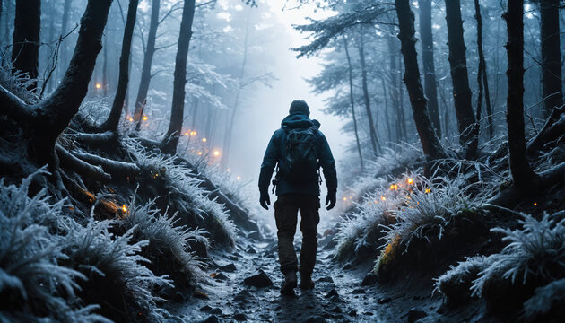 Frost Forest Forgotten in Rainy Winter: The Pathfinder's Odyssey Engulfed in Landslide