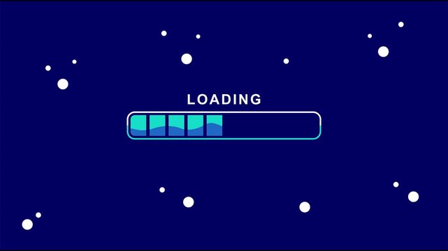 standard loading bar with high video quality
