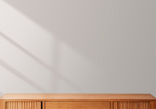 Wall Mockup With Generative AI