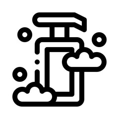 Shampoo Bottle line icon