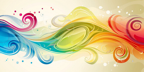 Background colorful design modern aesthetic best quality hyper realistic wallpaper image digital art vivid colors concept.